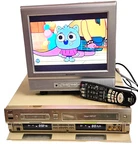 Jvc HR-DVS1U Mini & S-vhs Double Video Player Japan W/t Remote Read. Fixed Price $397.32.