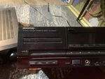 Kenwood KX-W4070 Stereo Double Cassette Deck Black. Fixed Price $59.50.