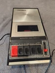 Vintage Intersonic Portable Cassette Recorder With Mic And Box *read. Fixed Price $19.99.