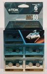 Tdk MC60 Minute Blank Micro Cassette Tapes New Sealed. Fixed Price $14.99.
