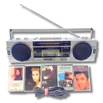 Vtg Sanyo M7060 Tape Player Cassette 80S Am/fm Radio Equalizer Restored. Fixed Price $99.99.