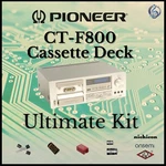 Pioneer CT-F800 Cassette Deck Ultimate Upgrade Kit Genuine Parts Restoration. Fixed Price $129.95.
