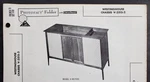 Westinghouse Chassis V-2515-2 Am-fm Radio Amplifier & Record Changer Photofact. Fixed Price $6.50.