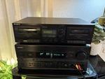 Sony TC-W365 Double Cassette Deck Dolby B/c New Belts. Fixed Price $89.99.