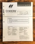 Sansui D-900W Cassette Service Manual *original*. Fixed Price $19.97.
