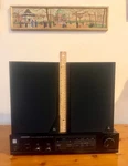 Kenwood KA-32B Amplifier And AR-208V Speakers. Fixed Price $334.00.