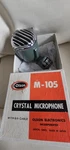 Vintage 1960 Olson M-105 Crystal Pill Microphone With Original Box K. Fixed Price $165.00.