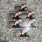 Maxell Xlii 90 Audio Cassette Tape Type High Bias Blank Lot Of 6 New Sealed. Fixed Price $40.00.