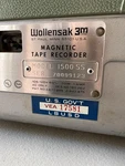 Vintage Wollensak 3M Magnetic Tape Recorder Model 1500 Ss. Fixed Price $125.00.