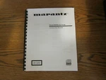 Operating Instructions User Guide For Marantz Receiver Cd Cassette By Model. Fixed Price $30.00.