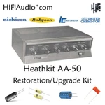 Heathkit AA-50 Amp Restoration Upgrade Recap Capacitor Rebuild. Fixed Price $165.00.