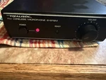 Vintage Realistic Fm Wireless Microphone System 32-1221R Radio Shack Works. Fixed Price $25.00.