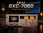 Akai GXC-706D Rare Vintage Stereo Cassette Deck. Fixed Price $1599.00.