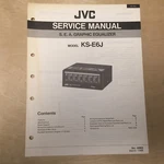 Jvc Service Manual For Ks Model Graphic Equalizers Car Stereo Select One. Fixed Price $9.98.