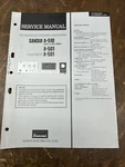 Sansui A-510/501 Integrated Stereo Amplifer Service Manual *original*. Fixed Price $12.00.