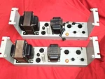 Dukane 1A435A 6CD6 7867 12AU7 5U4 Tube Amplifiers Pair. Fixed Price $650.00.