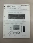 Kenwood KRC-101 111 Original Service Manual Free Shipping. Fixed Price $14.00.