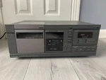 Mitsubishi Electrohome M-T4100 Cassette Deck (read). Fixed Price $139.00.