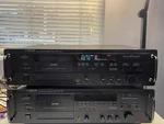 Carver TDR-1550 Stereo Cassette Deck Serviced W. Remote. Fixed Price $450.00.
