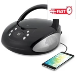 Gpx Cd Boombox With Am/fm Radio, BC112B. Fixed Price $36.83.