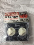 Olson Vintage Passive Stereo Level Control HF-137 New Old Stock Package. Fixed Price $15.00.