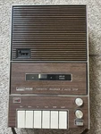 Vintage Montgomery Ward Airline Tape Cassette Player Recorder 3923A. Fixed Price $35.00.