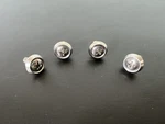 Set Of 4 Stainless Steel Rack Mount Screws & Washers Pioneer Spec JA-R1A JA-R2S. Fixed Price $12.99.