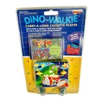 90'S Dino-walkie Dinosaur Cassette Player Phace Toy Company Sealed Rare. Fixed Price $124.95.