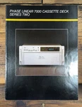Phase Linear Model 7000 MK2 Cassette 8PG Foldout Dealerbrochure *original*. Fixed Price $74.97.