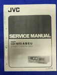 Jvc CD1970 CD-1970A CD-1970B Service Manual **original**. Fixed Price $18.99.