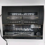 Vtg 90'S Soundesign Am-fm Stereo Receiver & Double Cassette Recorder 5888 Works. Fixed Price $22.00.