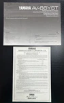 Yamaha AV-66YST Natural Sound Stereo Amplifier Owner Instructions Manual. Fixed Price $18.45.