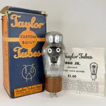 (1) Tested Taylor 866 Jr Tube Half Wave Vapor Rectifier With Original Box. Fixed Price $34.95.