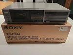 Sony TC-FX44 Stereo Cassette Deck Vintage Hi-fi Audio Tape Player Recorder. Fixed Price $97.00.