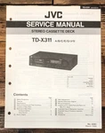 Jvc TD-X311 Cassette Service Manual *original*. Fixed Price $14.97.