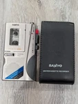 Sanyo Silver Dictaphone Trc - 580M Microcassette Recorder Dictation Machine. Fixed Price $35.00.