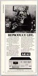 1978 Print Akai CS-702D Dolby Front Loading Cassette Deck Charles Bragg Art. Fixed Price $9.95.
