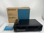 Sony TC-R503 Stereo Cassette Deck -very Clean With Box Partially Tested. Fixed Price $299.99.