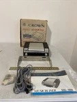 Rare Crown CSC-1000 Cassette Car Stereo Player. Fixed Price $63.99.