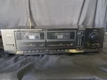 Teac W-370C Stereo Double Cassette Deck. Fixed Price $30.00.
