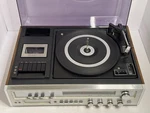 Vintage Sears Silvertone Am/fm Stereo Turntable Cassette 8-TRACK System, Parts. Fixed Price $122.99.