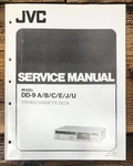 Jvc DD-9 Cassette Service Manual *original*. Fixed Price $29.97.