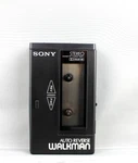 Sony WM-7 Walkman Cassette Player Vintage Black Not Working For Parts Repair.. Fixed Price $440.00.