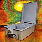 Rubbermaid Cassette Tape Carry Case Vintage Media Storage Box 1988 1980S Rare. Fixed Price $59.99.