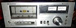 Vintage Kenwood KX-550 Cassette Tape Player For Repair Silver Face. Fixed Price $43.00.