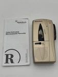Radio Shack Vox MICRO-45 Microcassette Voice Activated Recorder 14-1184, Works. Fixed Price $19.00.