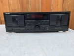 Teac W-750R Double Cassette Deck. Fixed Price $69.00.