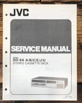 Jvc DD-66 Cassette Service Manual *original*. Fixed Price $19.97.