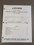Mitsubishi Stereo Double Cassette Deck DT-102/602 Service Manual D-4878. Fixed Price $54.95.
