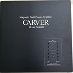 Carver M-400T Faceplates, Black *new*. Fixed Price $70.00.